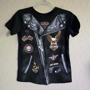 Harley Davidson Youth T-shirt Size Youth 10/12